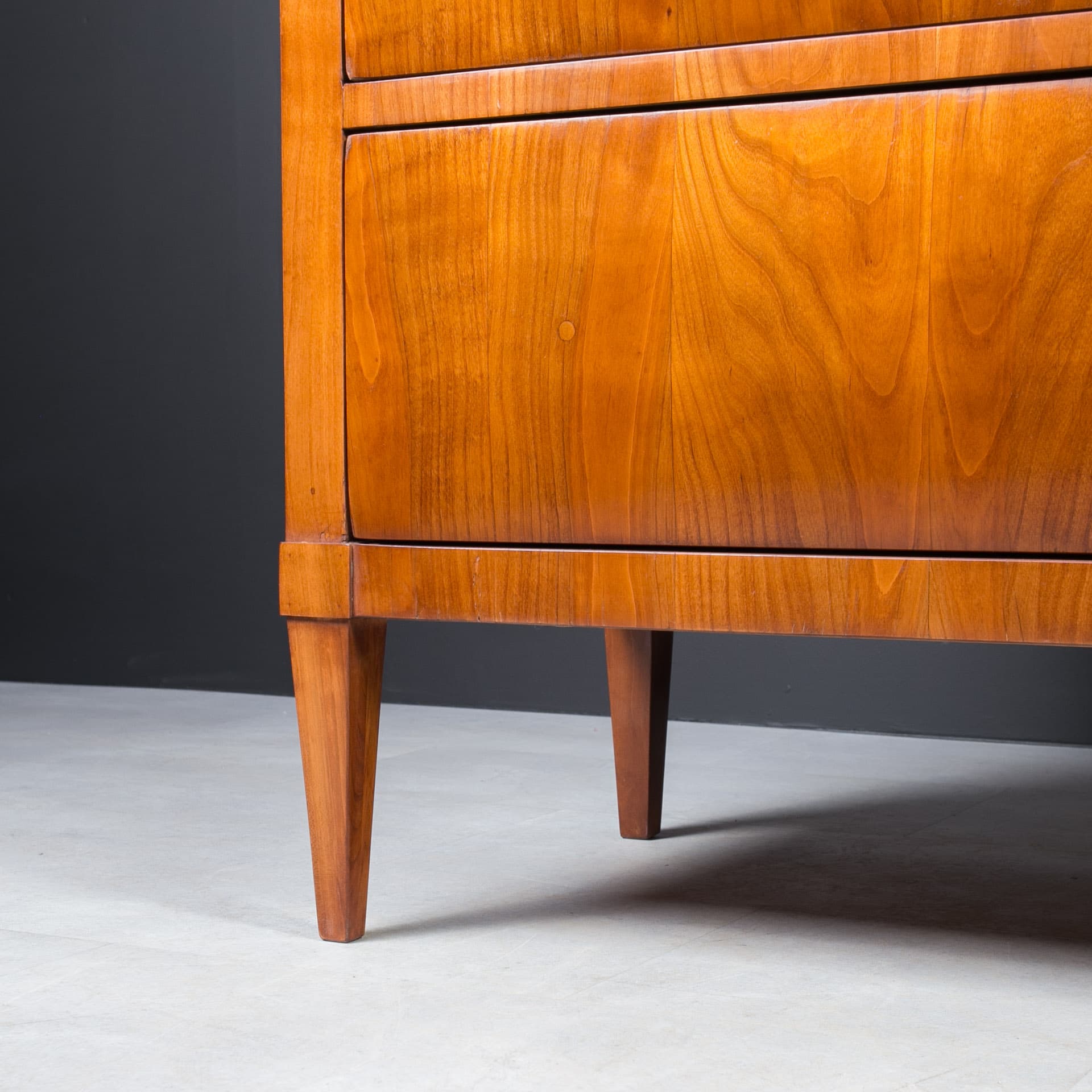 Komoda Biedermeier, wiśnia jasnobrązowa, Niemcy, XIX w. - 897