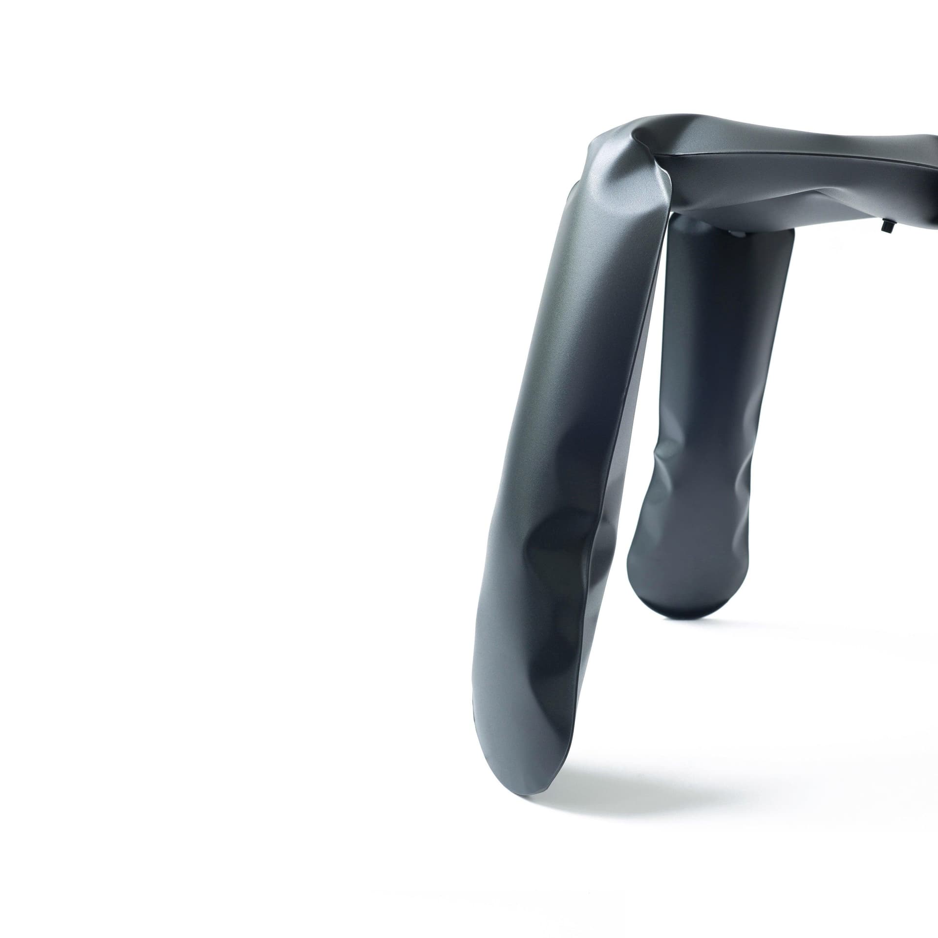 PLOPP stool, steel, grey, 50 cm, Zieta Studio - 120071