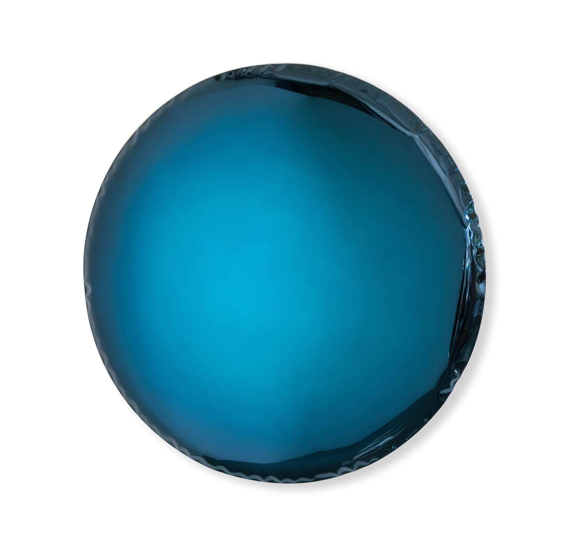 Lustro ścienne OKO niebieskie 36 cm, Zieta Studio - 111151