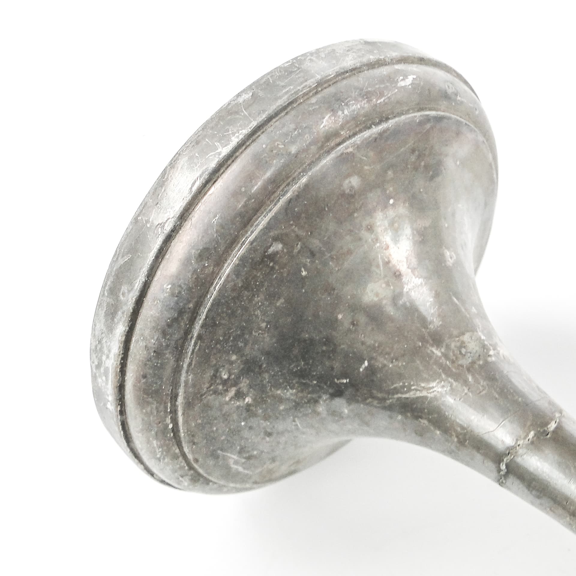 Patera na stopie Art Deco, cyna srebrzona, Niemcy, lata 30. - 109193