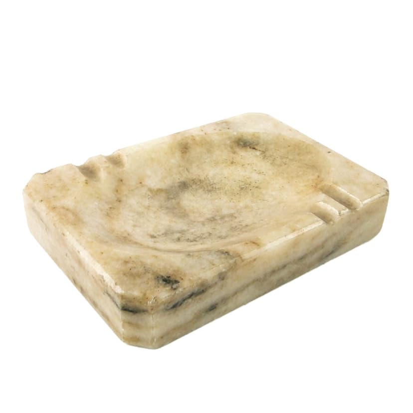 Popielnica Art Deco, marmur, Polska, lata 30.