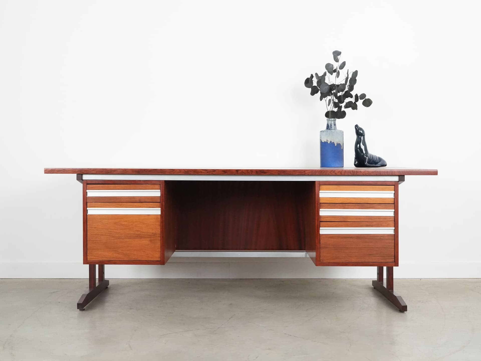 Biurko, palisander brązowy, Dania, lata 70. - 109232