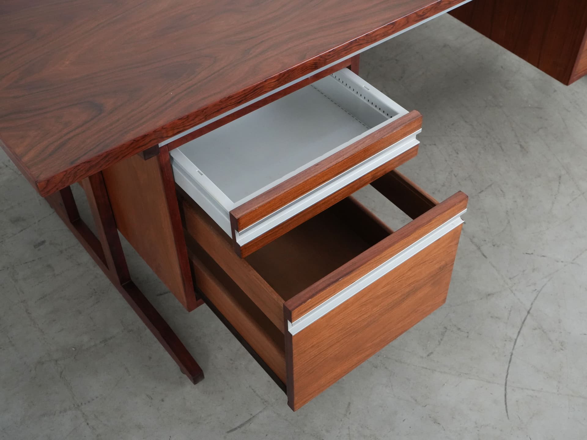 Biurko, palisander brązowy, Dania, lata 70. - 109245