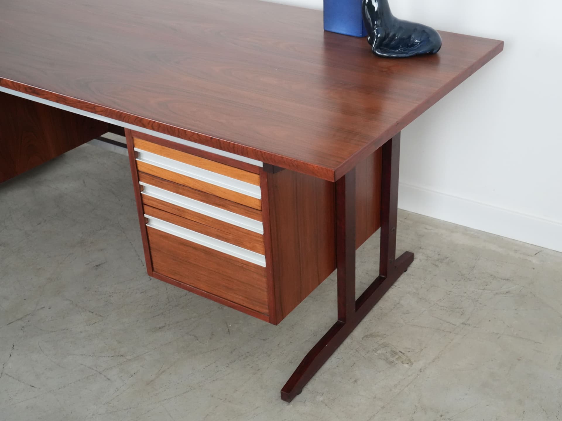 Biurko, palisander brązowy, Dania, lata 70. - 109235