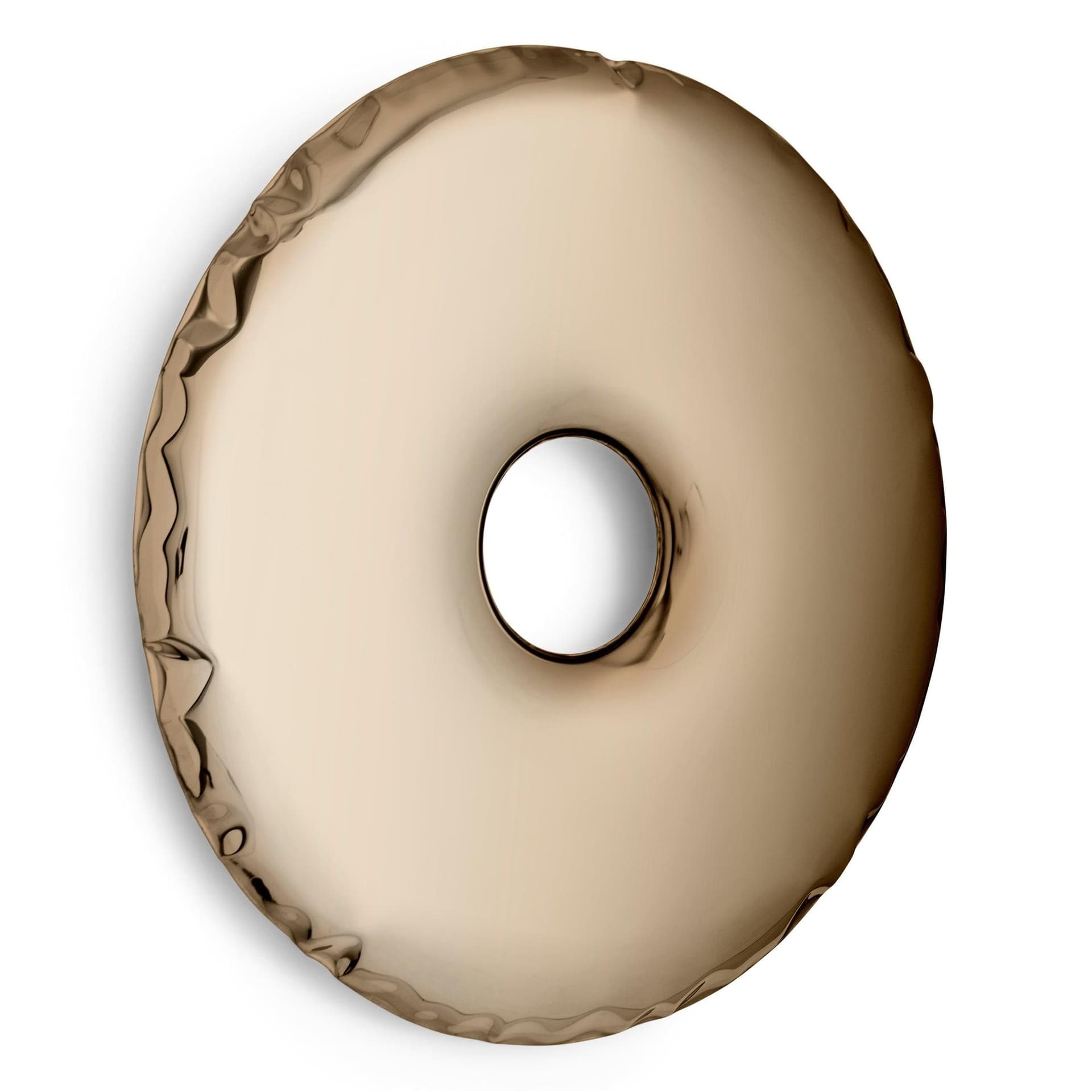 Lustro ścienne RONDO ciemnozłote 150 cm, Zieta Studio - 111131