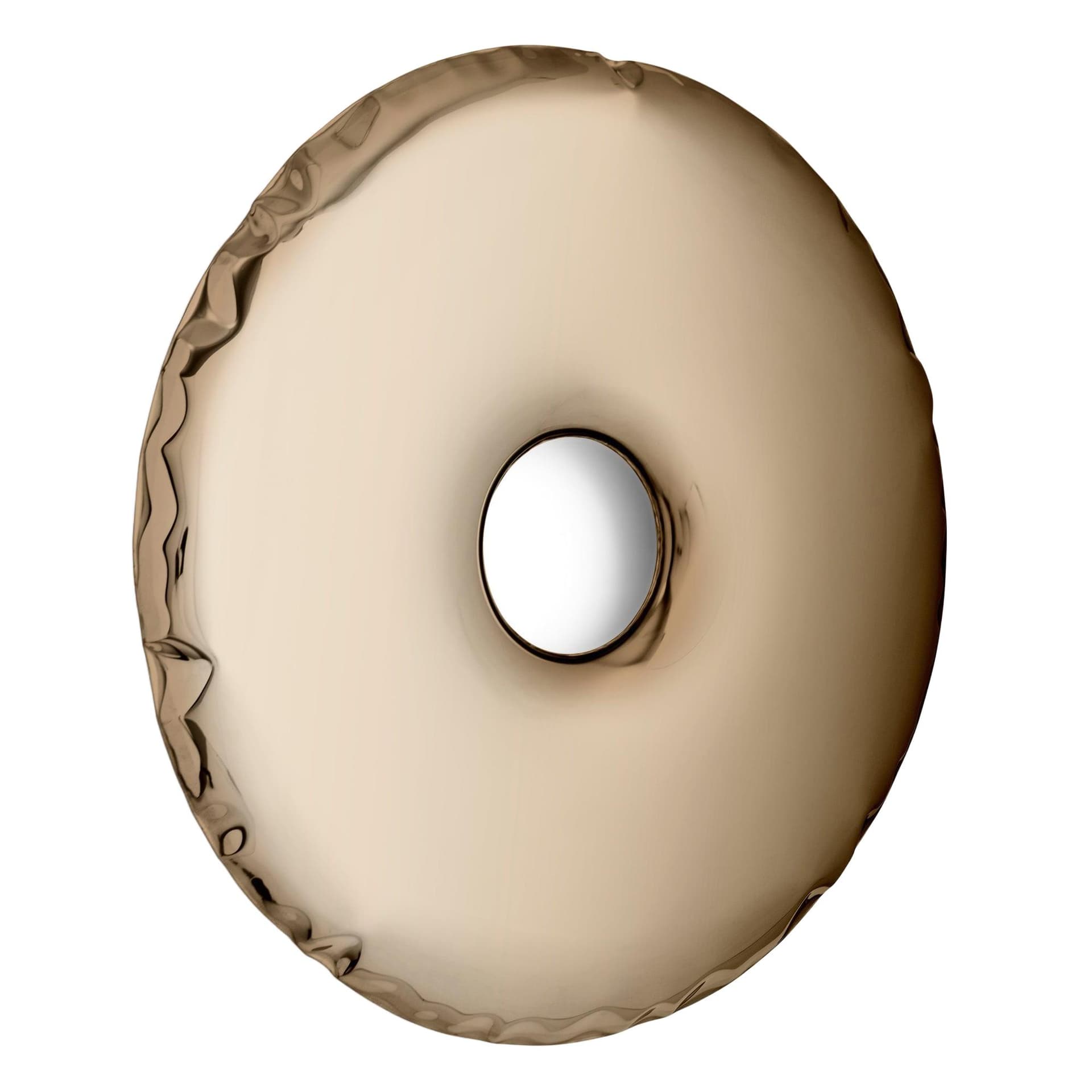 Lustro ścienne RONDO ciemnozłote 150 cm, Zieta Studio - 111130