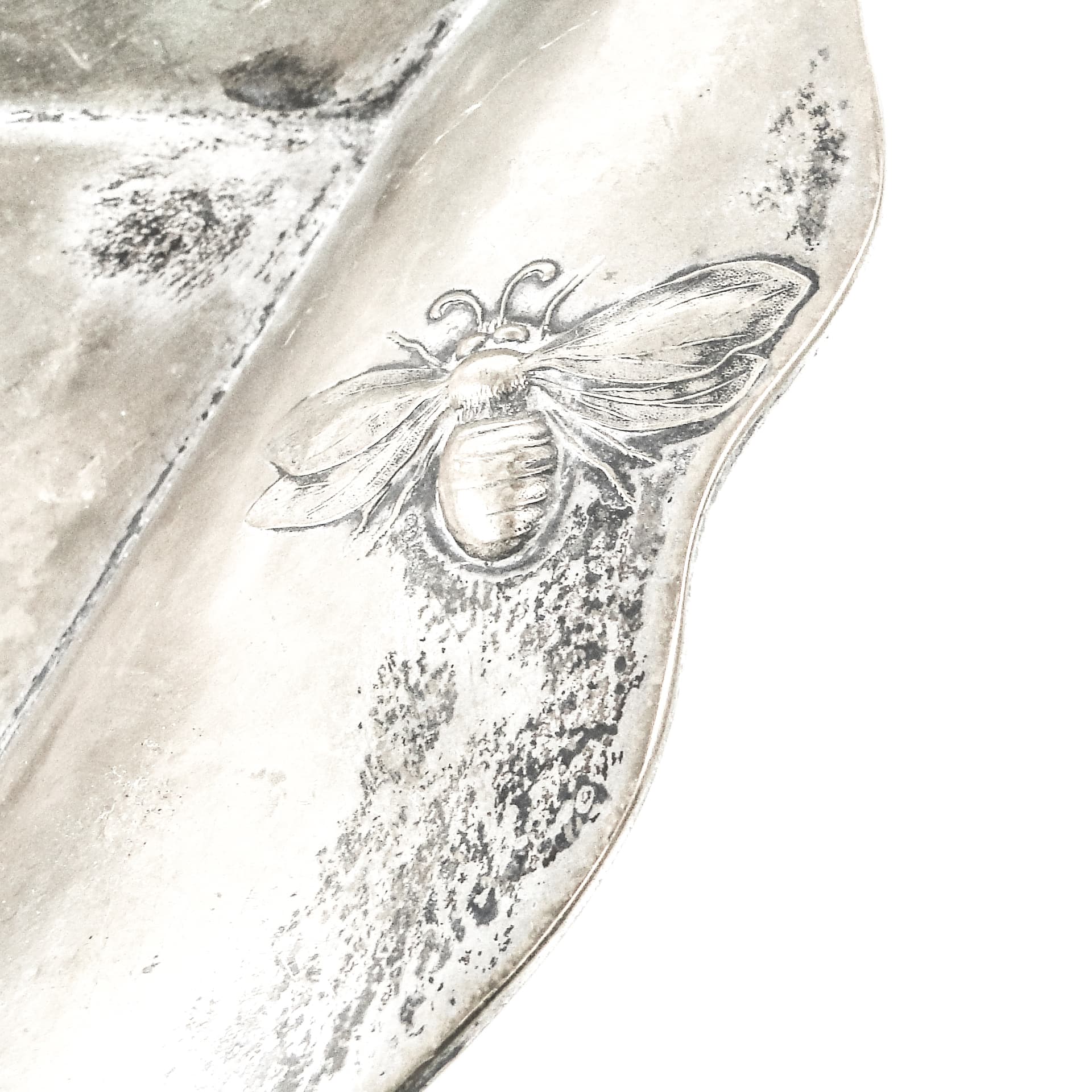 Kosz Art Nouveau, mosiądz srebrzony, WMF, Niemcy, początek XX w. - 109321