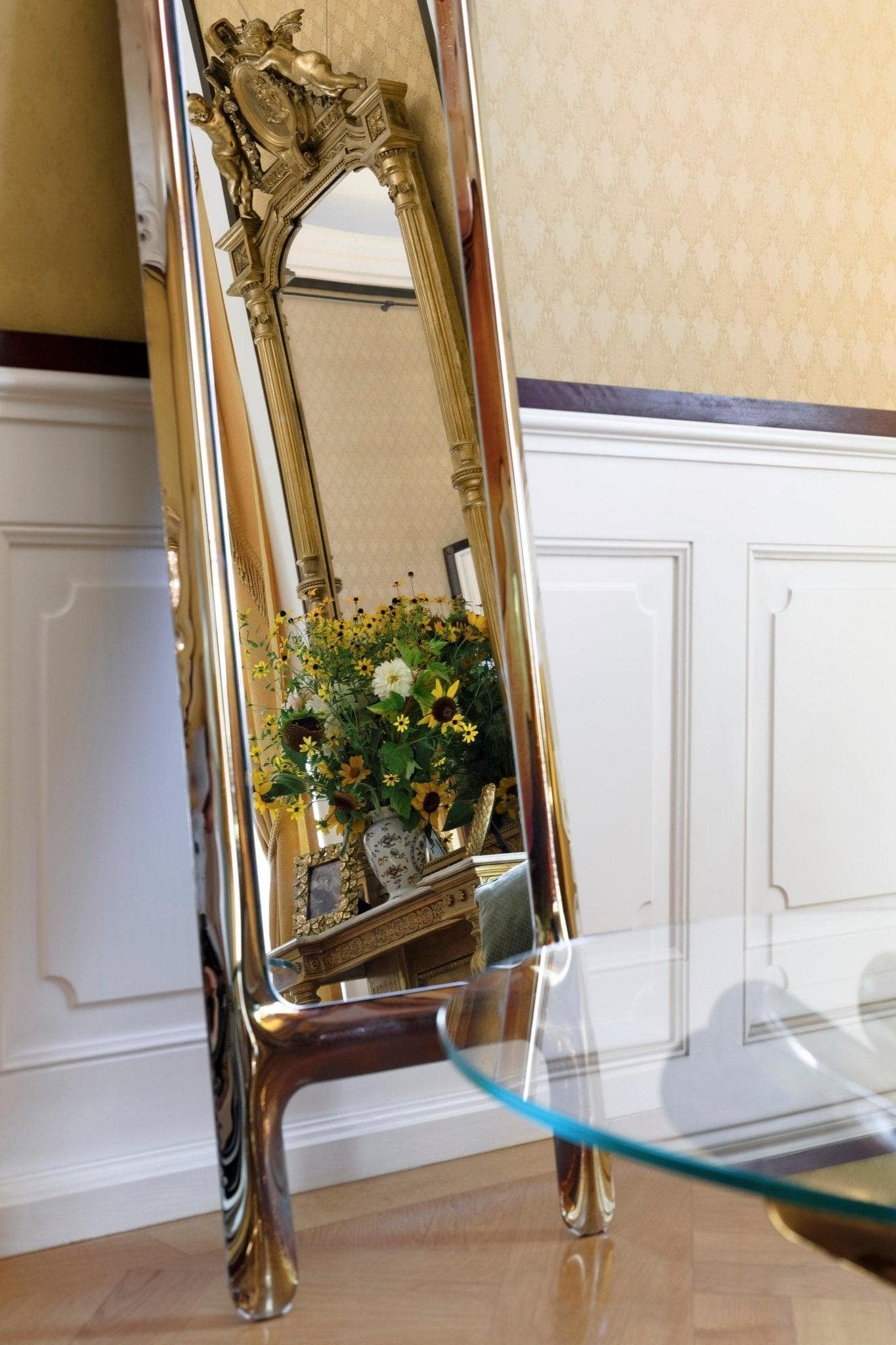 Lustro DRAB złote, Zieta Studio - 119939