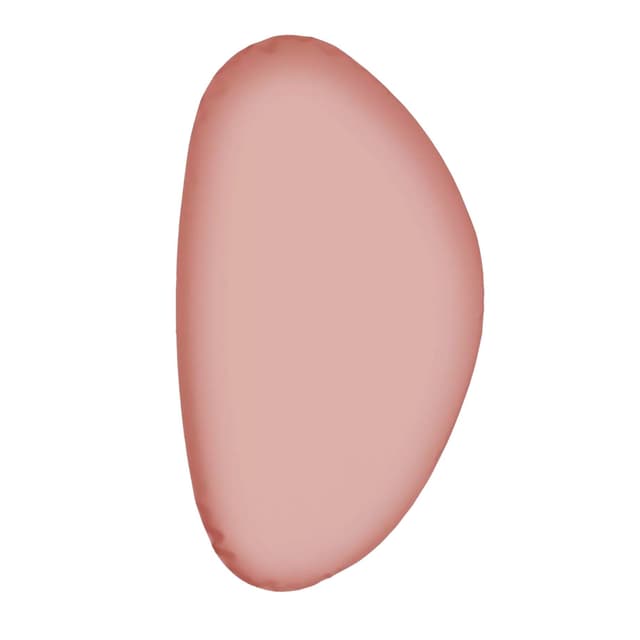 TAFLA O wall mirror pink O3, Zieta Studio - DIMENSION