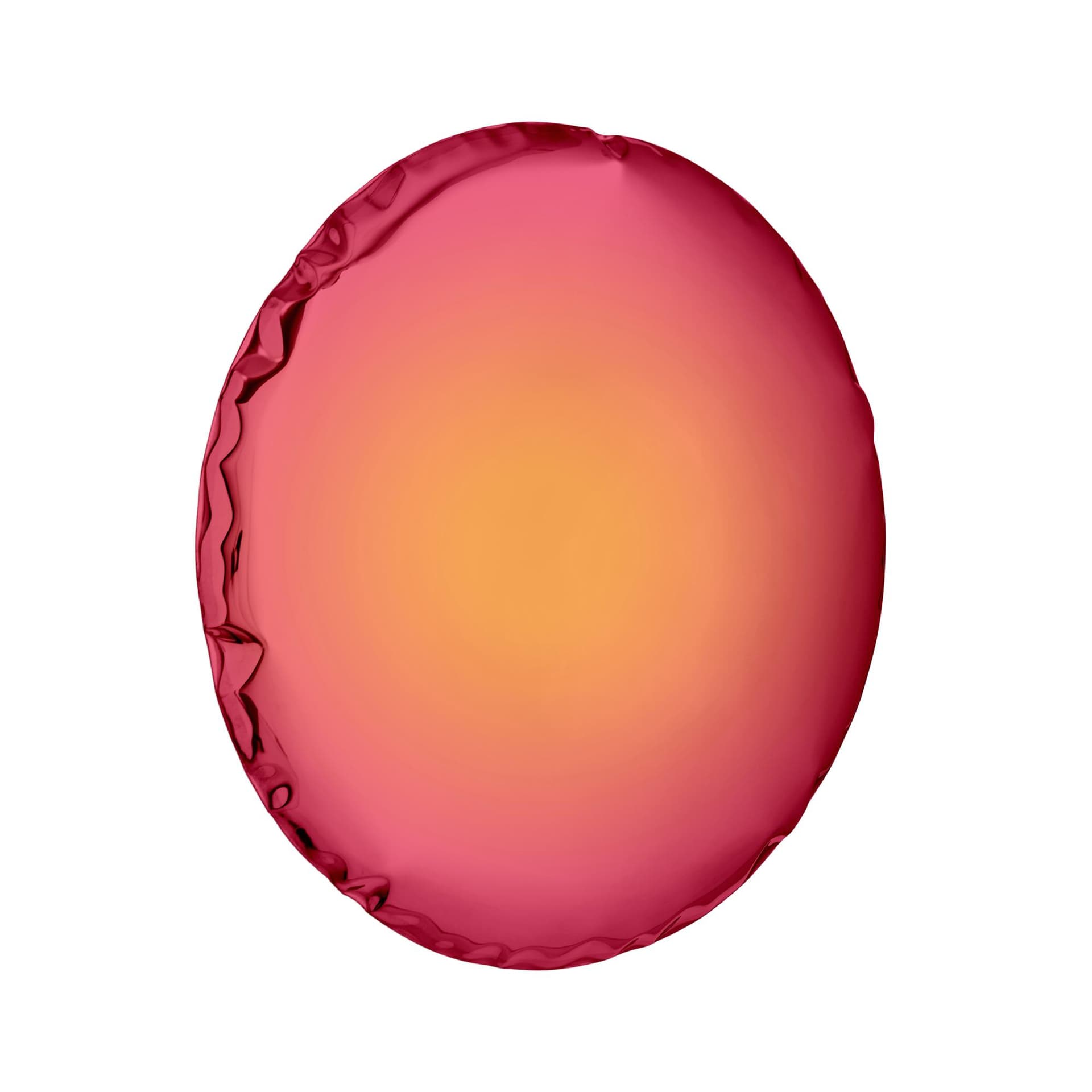 Lustro ścienne OKO Transitions różowo-pomarańczowe 75 cm, Zieta Studio - 111054