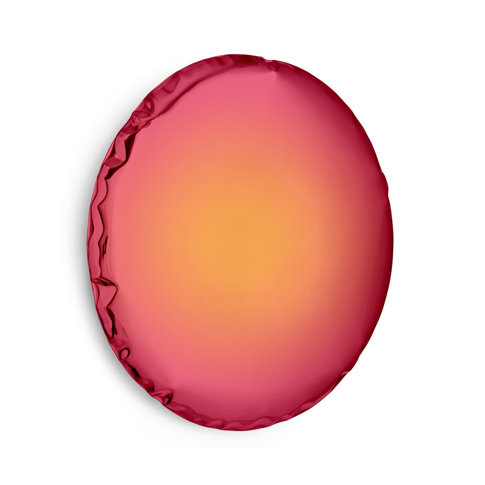 Lustro ścienne OKO Transitions różowo-pomarańczowe 75 cm, Zieta Studio - 111055