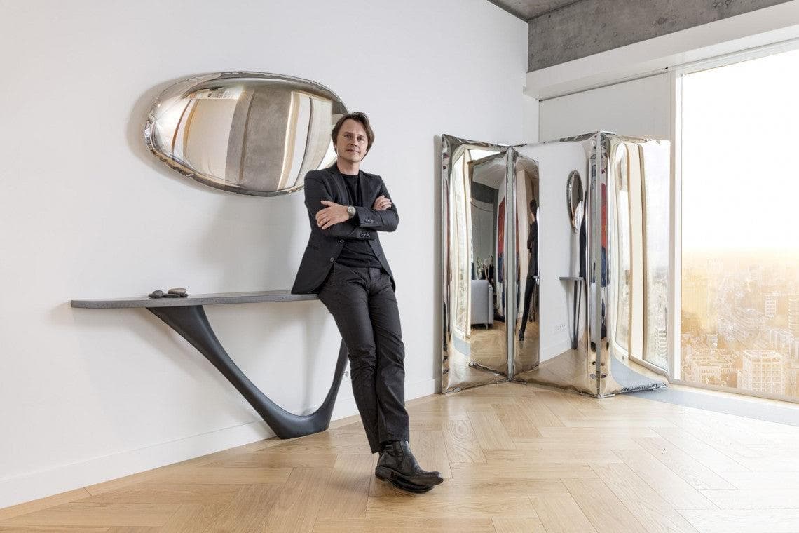 Parawan SONAR MIRROR zielony, Zieta Studio - 119758