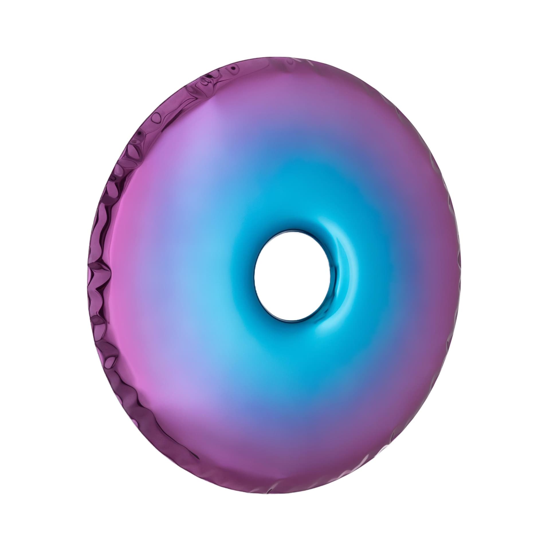 RONDO TRANSITIONS HELIX NEBULA wall mirror tanzanite-amethyst 75 cm, Zieta Studio - 111012