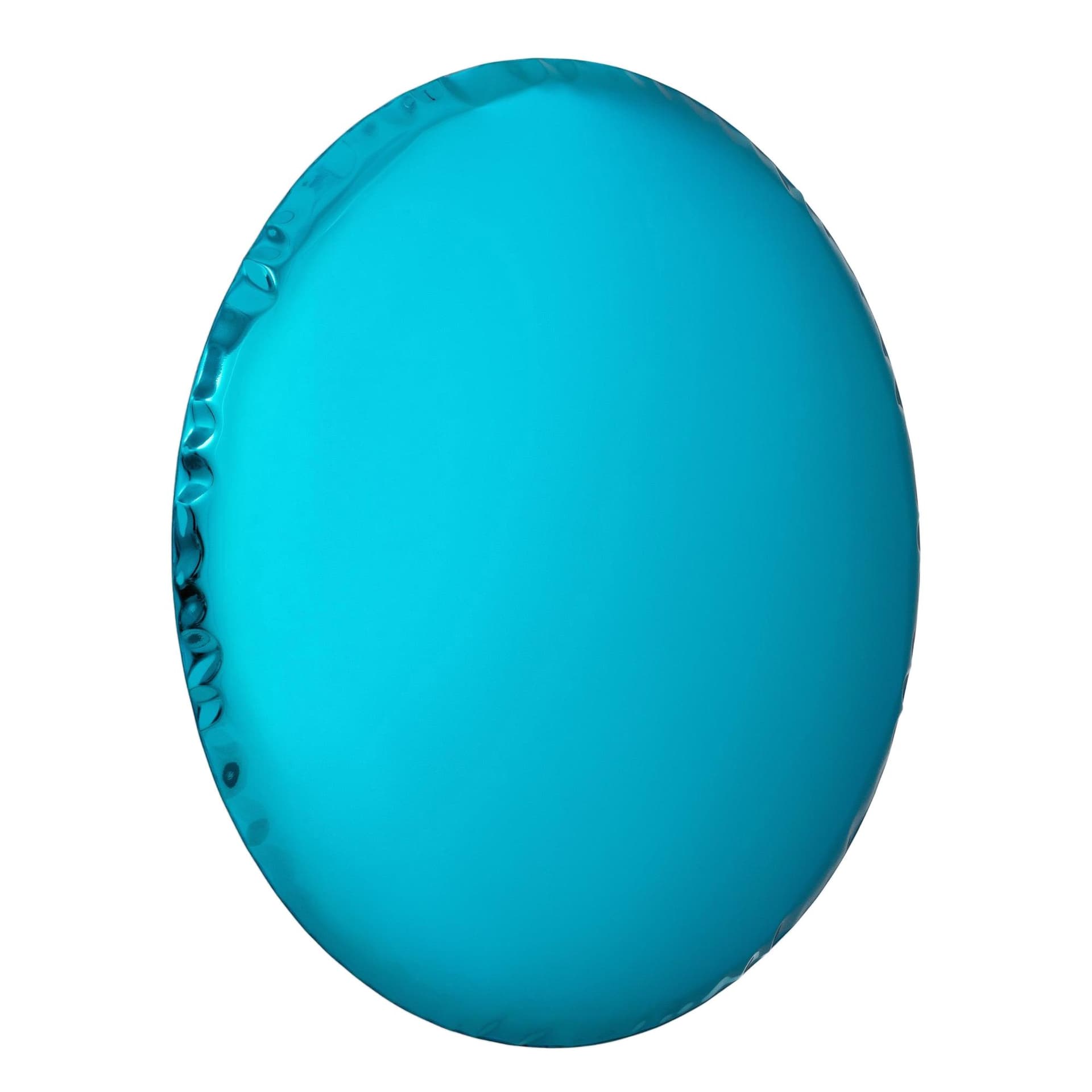 OKO wall mirror blue 62 cm, Zieta Studio - 110996