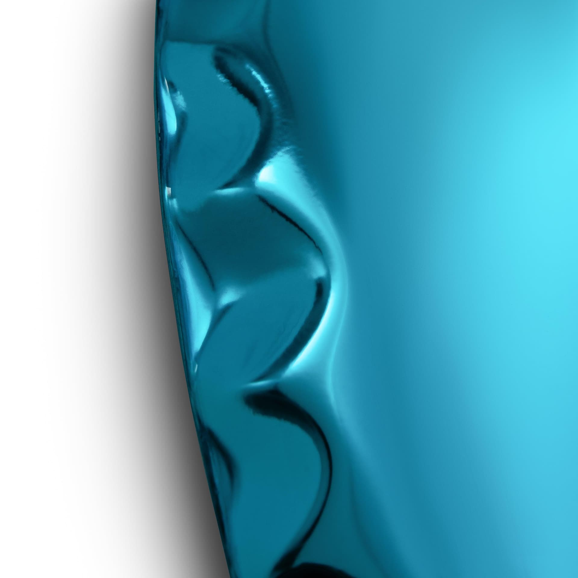 Wall mirror OKO blue 36 cm, Zieta Studio - 119648