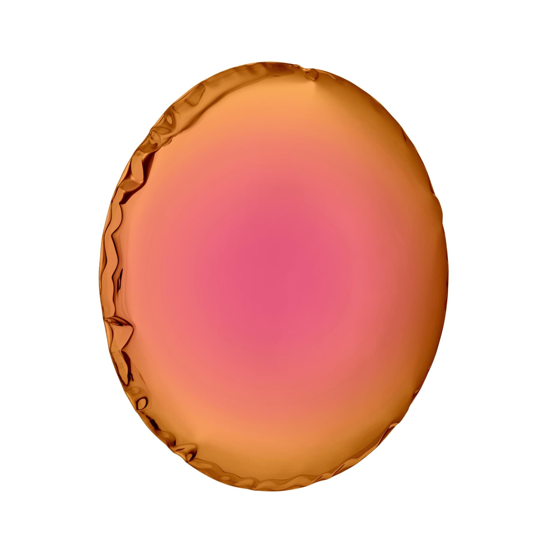 Lustro ścienne OKO Transitions pomarańczowo-różowe 75 cm, Zieta Studio - 110982