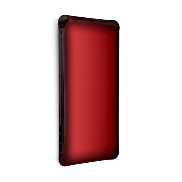 Lustro ścienne TAFLA Q czerwone, 120 cm, Zieta Studio - WYMIARY