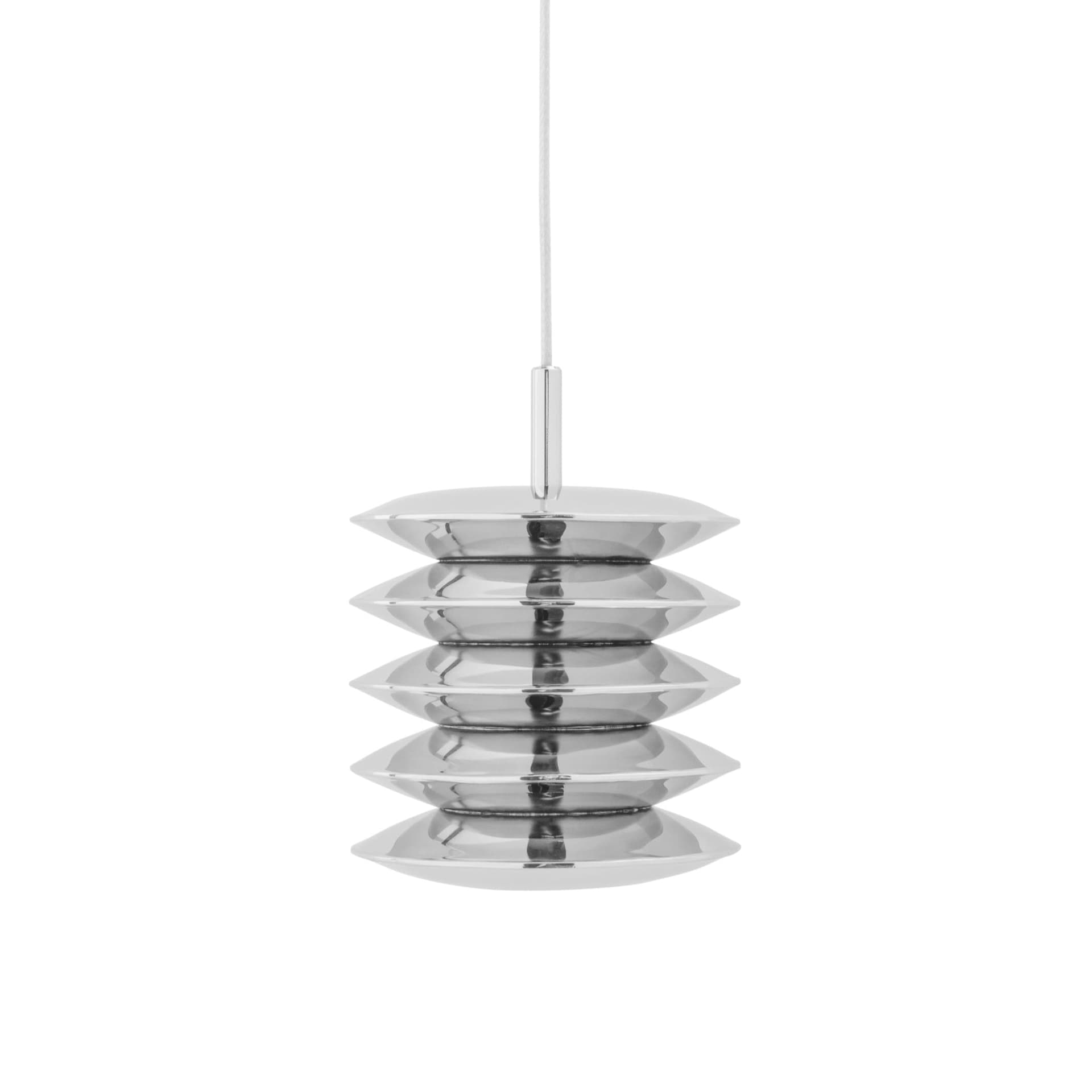 Pendant lamp HARMONICA silver 3000K, Zieta Studio