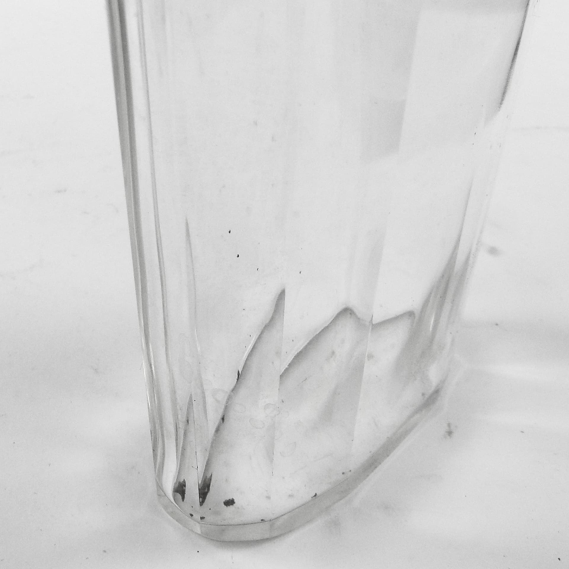 Art Deco hip flask, crystal, France, 1930s - 109549