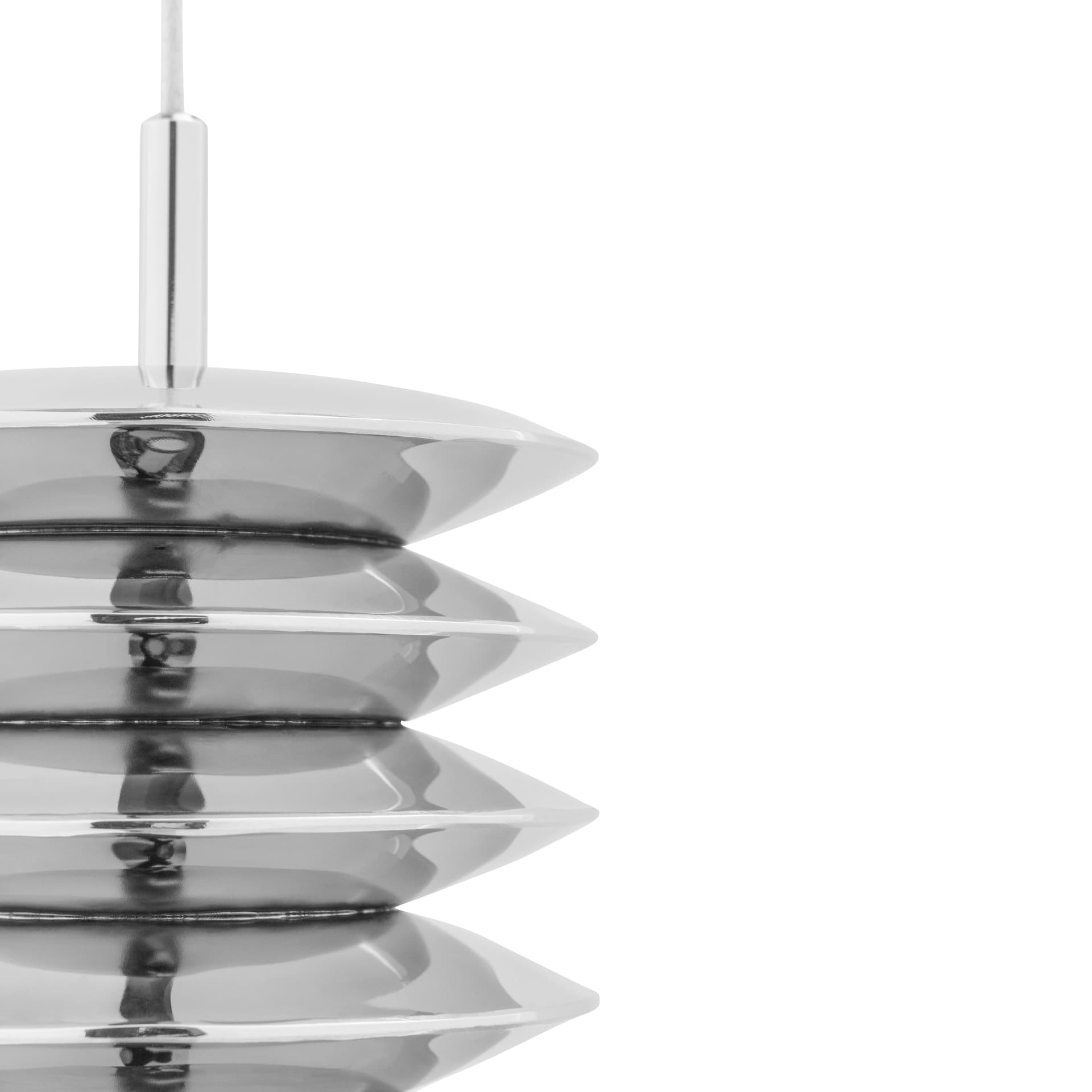 Pendant lamp HARMONICA silver 2700K, Zieta Studio - 119612