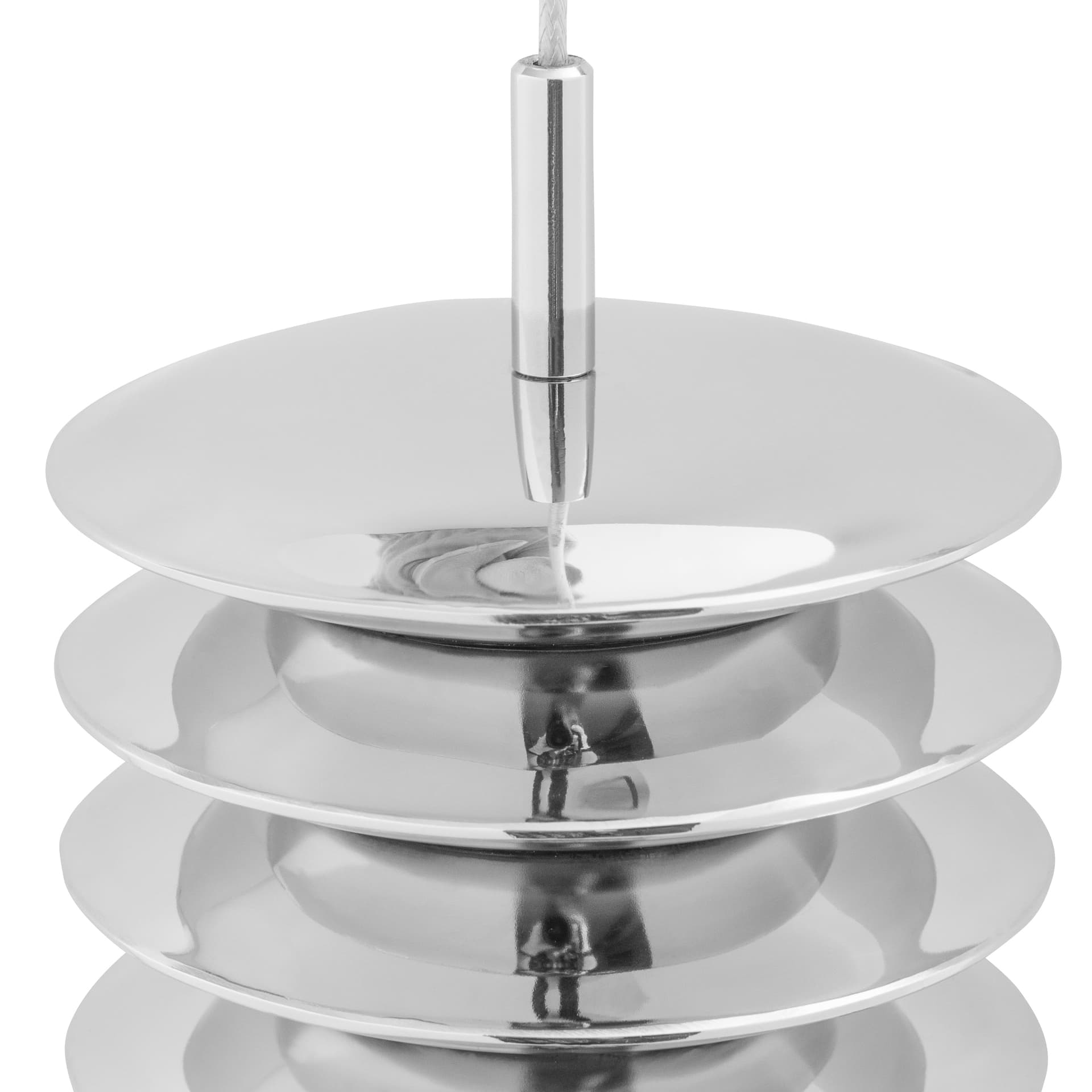 Pendant lamp HARMONICA silver 2700K, Zieta Studio - 119611