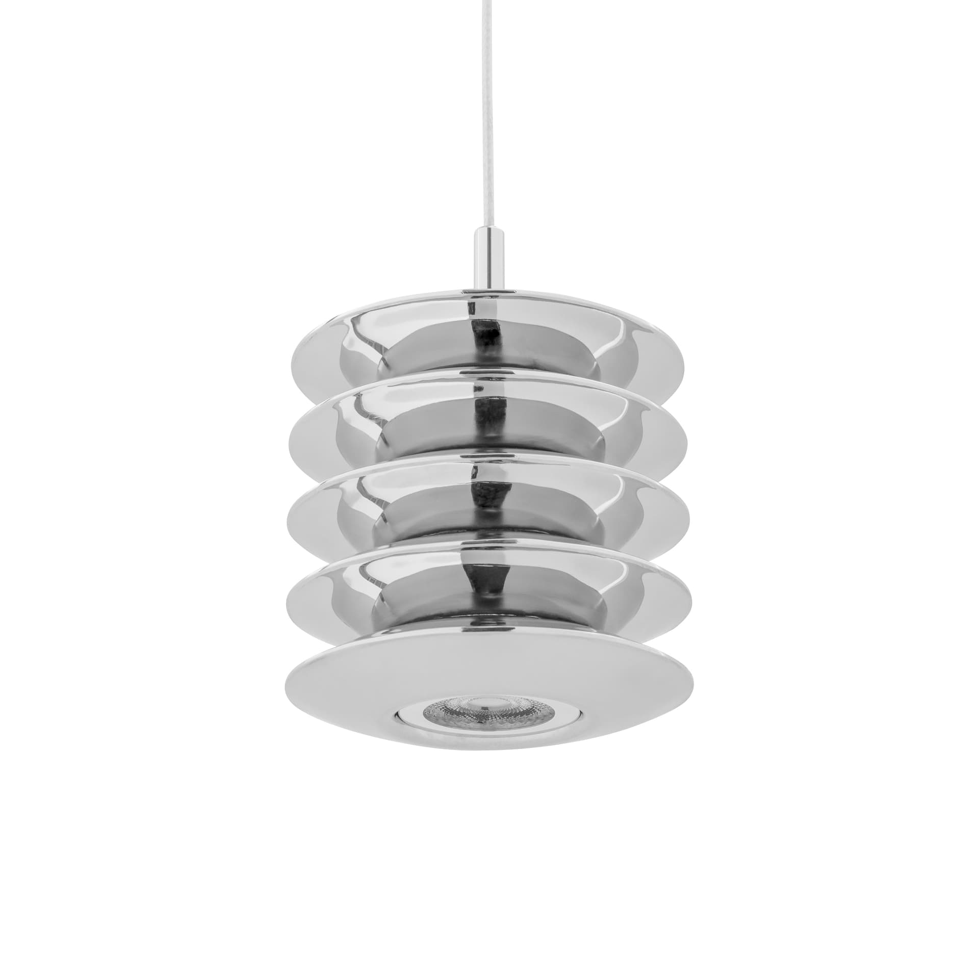 Pendant lamp HARMONICA silver 2700K, Zieta Studio - 119608