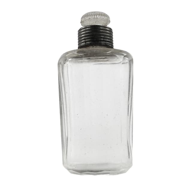 Art Deco perfume bottle, crystal, France, 1930s. - DIMENSION