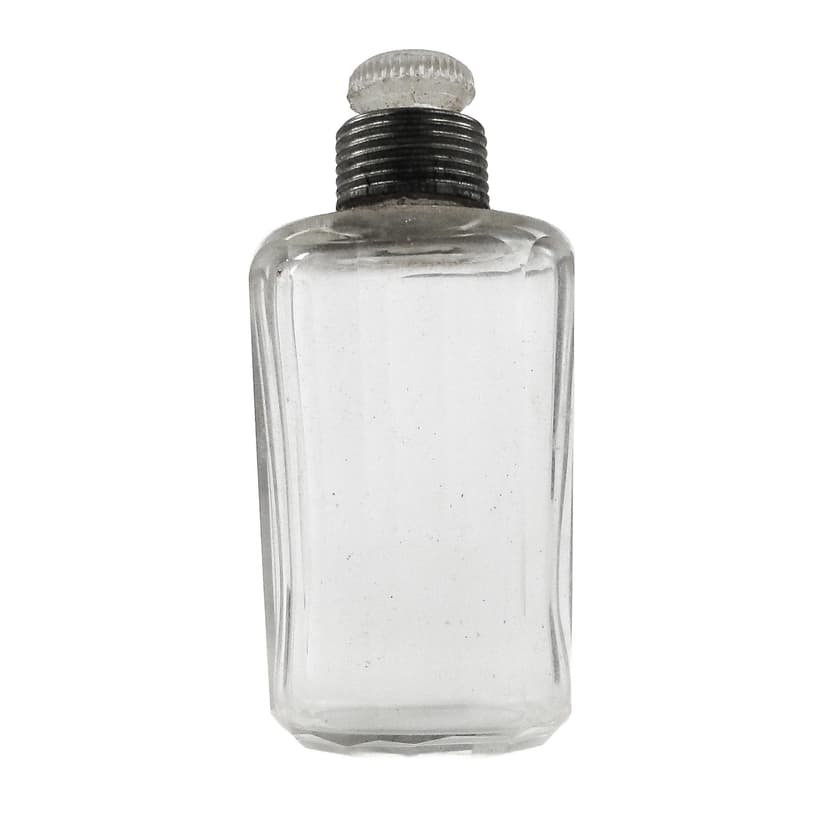 Art Deco perfume bottle, crystal, France, 1930s.