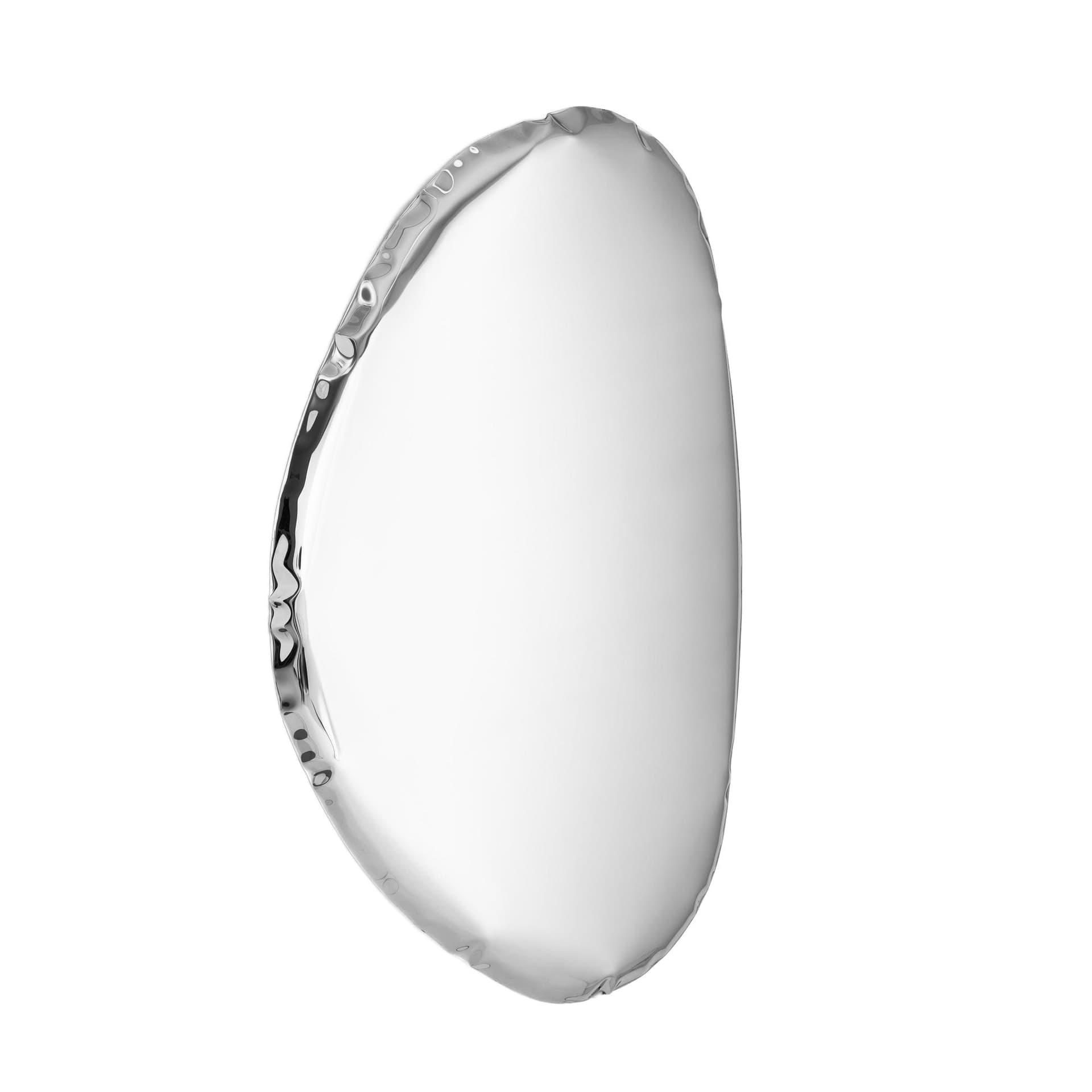 TAFLA O wall mirror, silver, O3, Zieta Studio