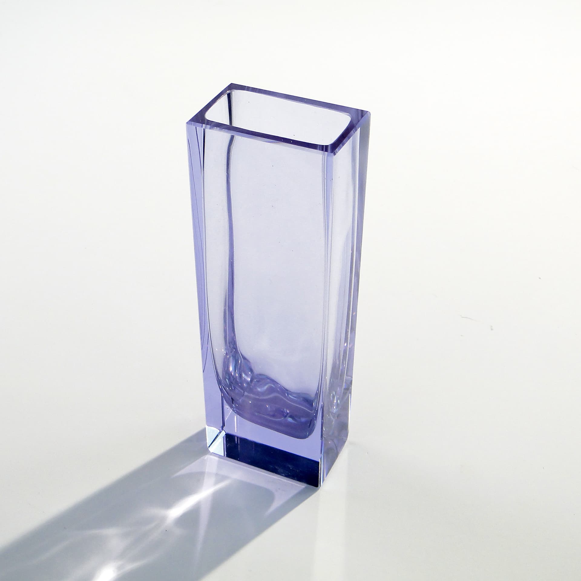 Wazon, fiolet, kryształ, Niemcy, lata 50. - 7821