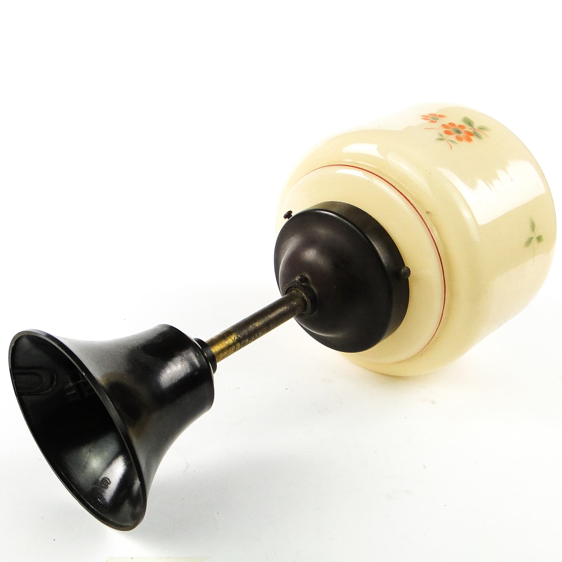 Art Deco ceiling lamp, double-layered glass, Germany, 1930s. - 109670