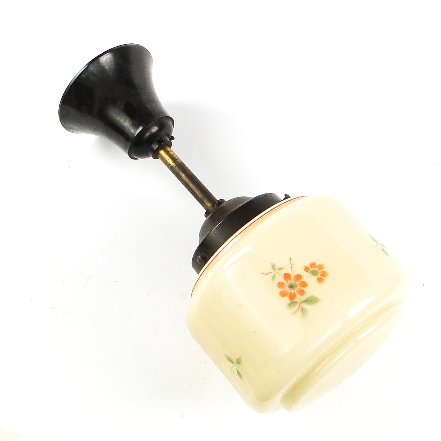 Art Deco ceiling lamp, double-layered glass, Germany, 1930s. - 109668