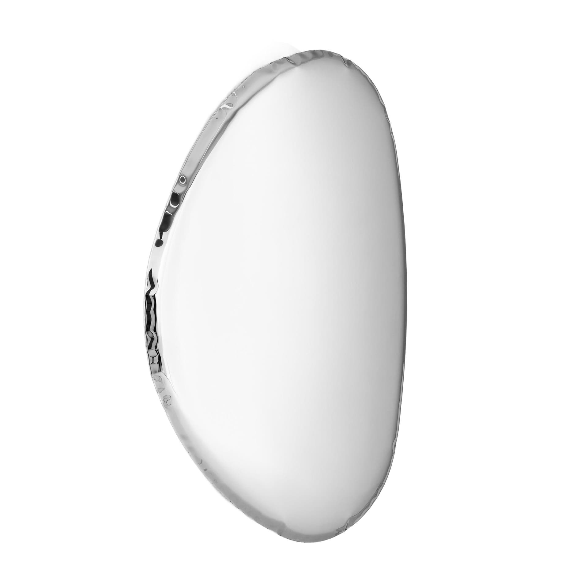 TAFLA O wall mirror, silver, O2, Zieta Studio