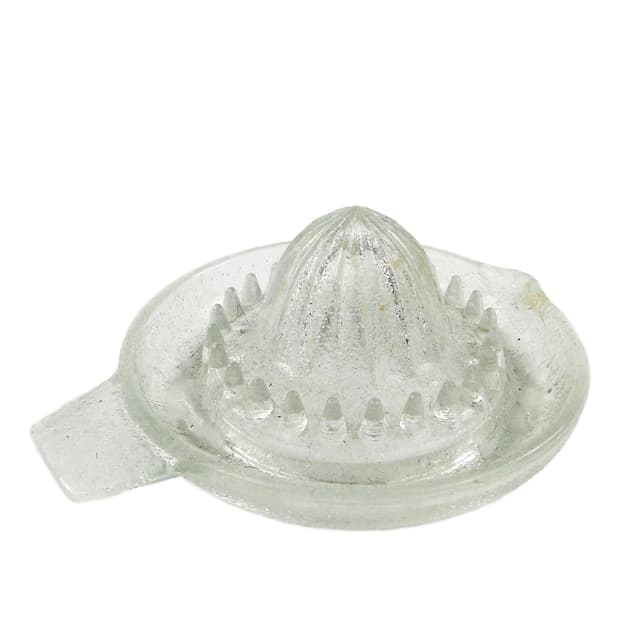 Wyciskacz do cytryn Modernizm, szkło, Ząbkowice, Polska, lata 70. - WYMIARY