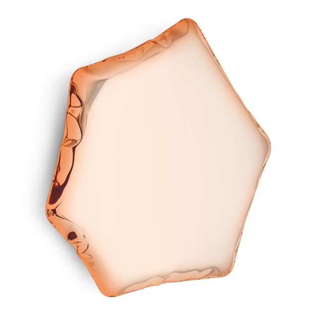 TAFLA C wall mirror golden C6, Zieta Studio - DIMENSION