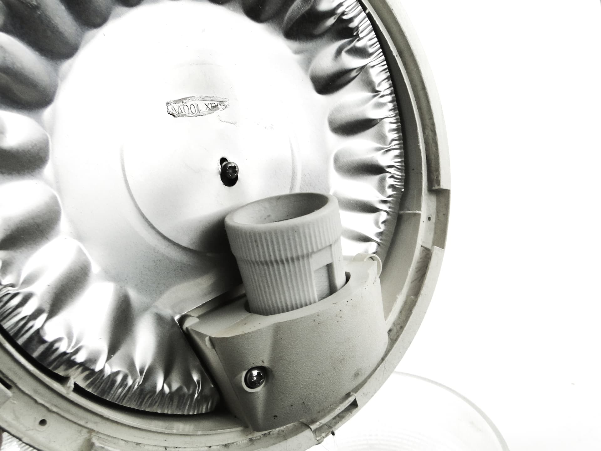 Industrial ceiling lamp, Poland, 1970s. - 109751