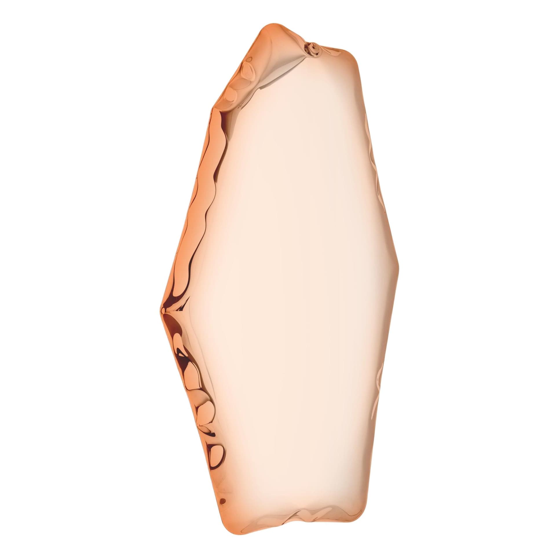 TAFLA C wall mirror golden C4.5, Zieta Studio