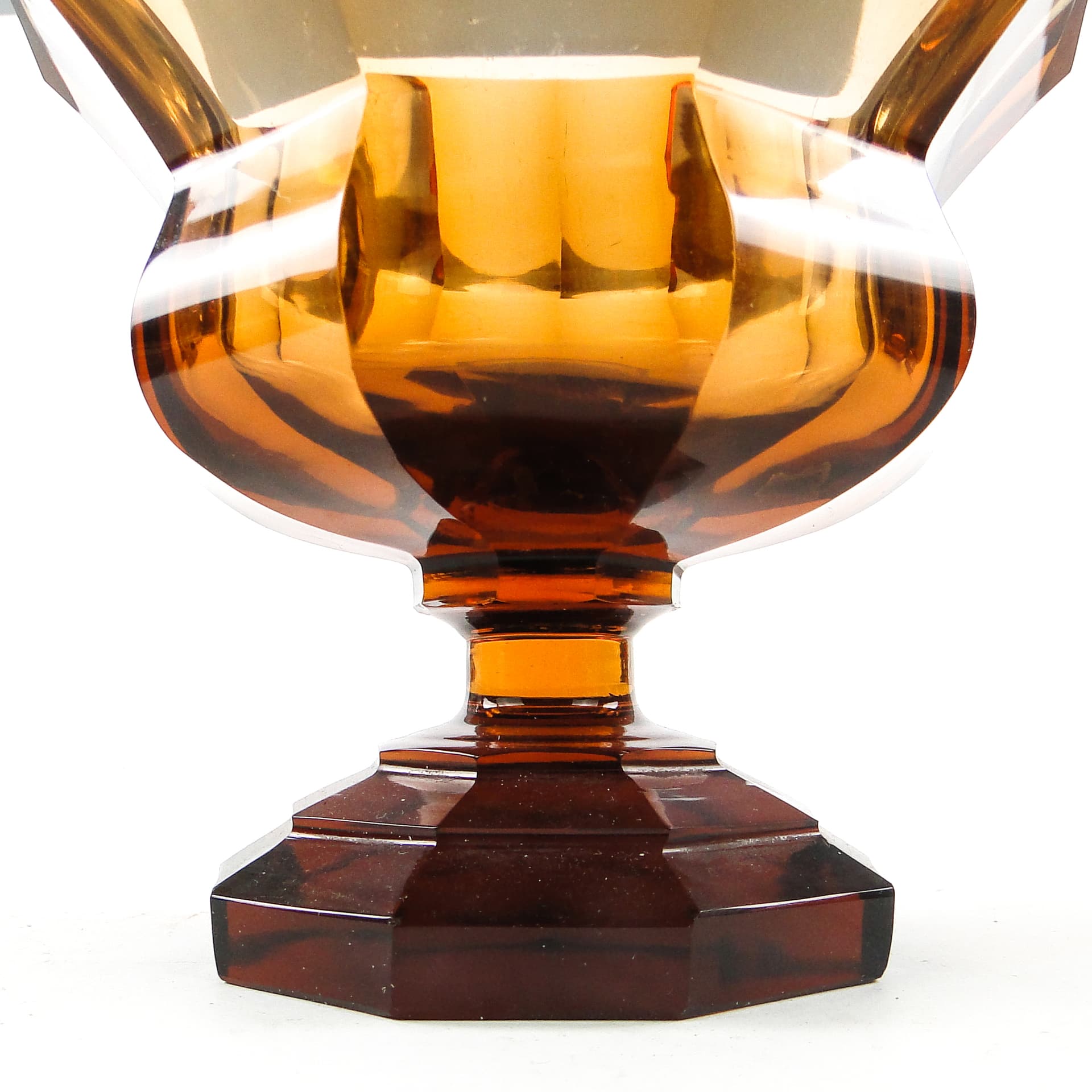 Cup, Art Deco, crystal, Moser, Czechoslovakia, 1930s. - 109807