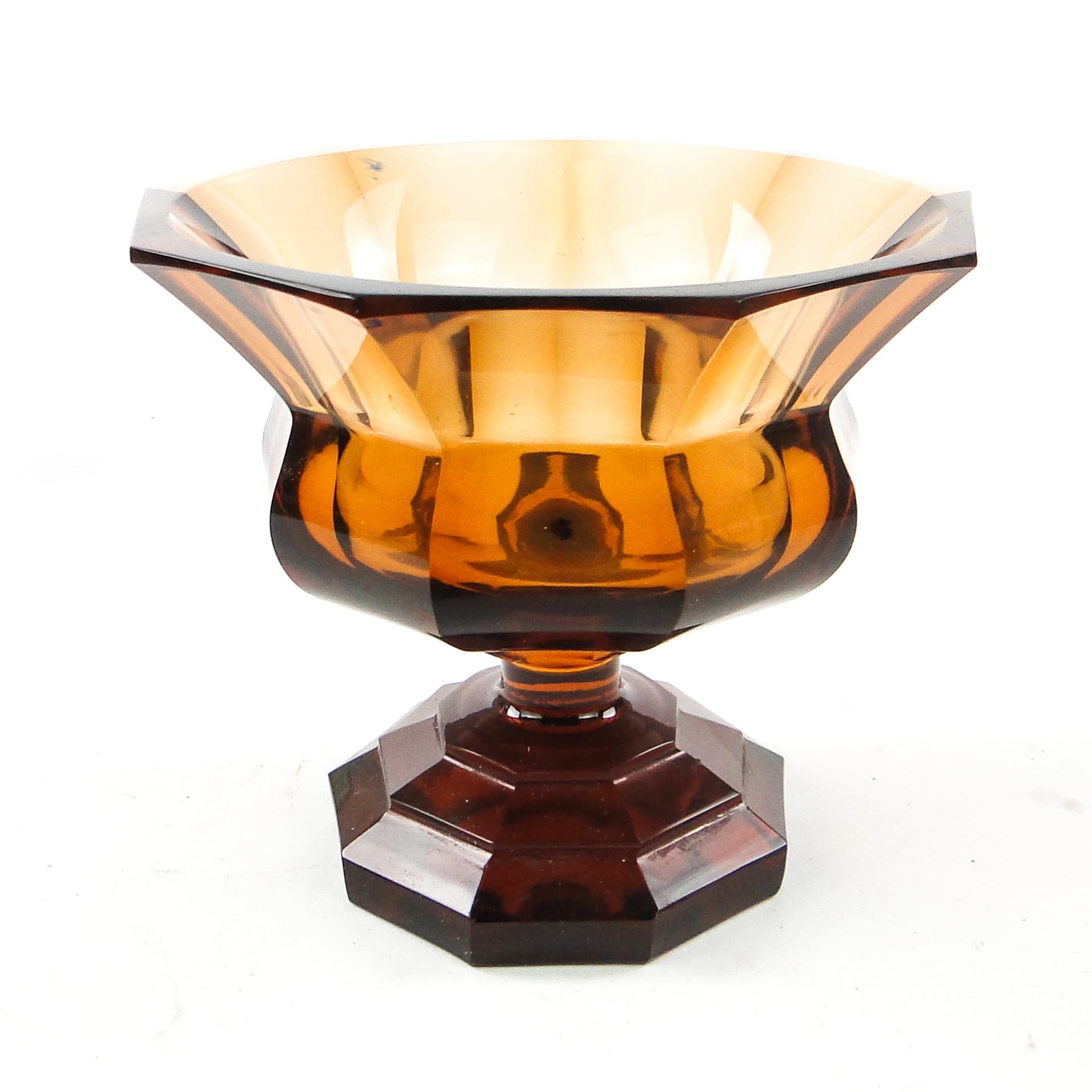 Cup, Art Deco, crystal, Moser, Czechoslovakia, 1930s. - 109802