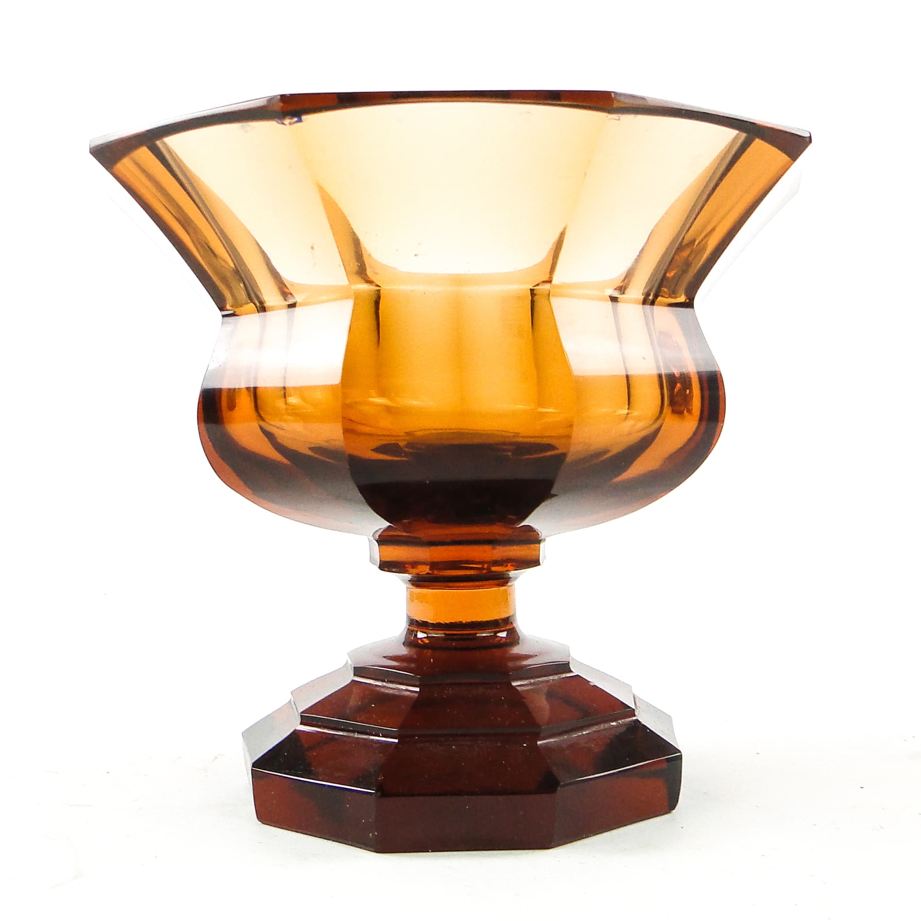 Cup, Art Deco, crystal, Moser, Czechoslovakia, 1930s. - 109801