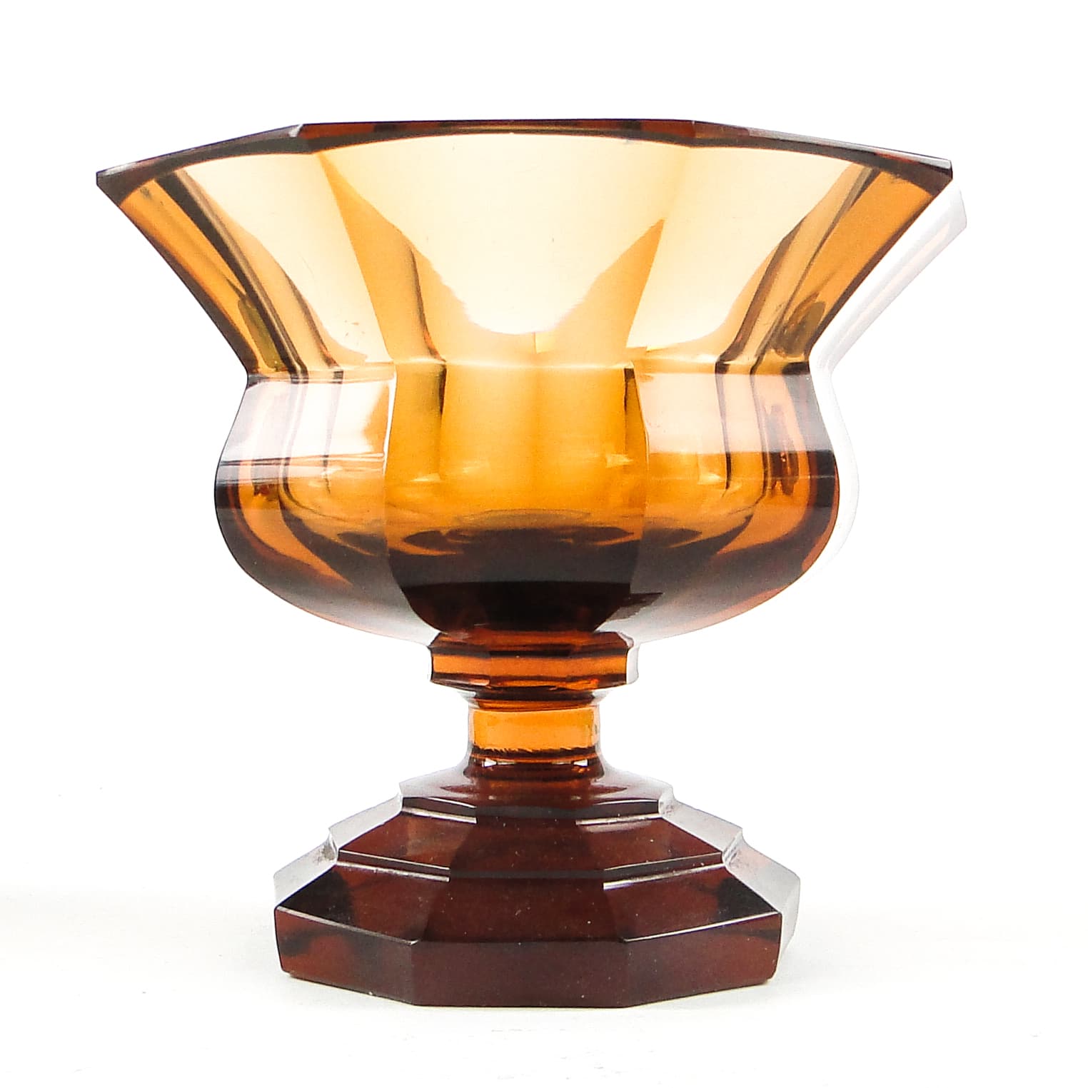 Cup, Art Deco, crystal, Moser, Czechoslovakia, 1930s. - 109797