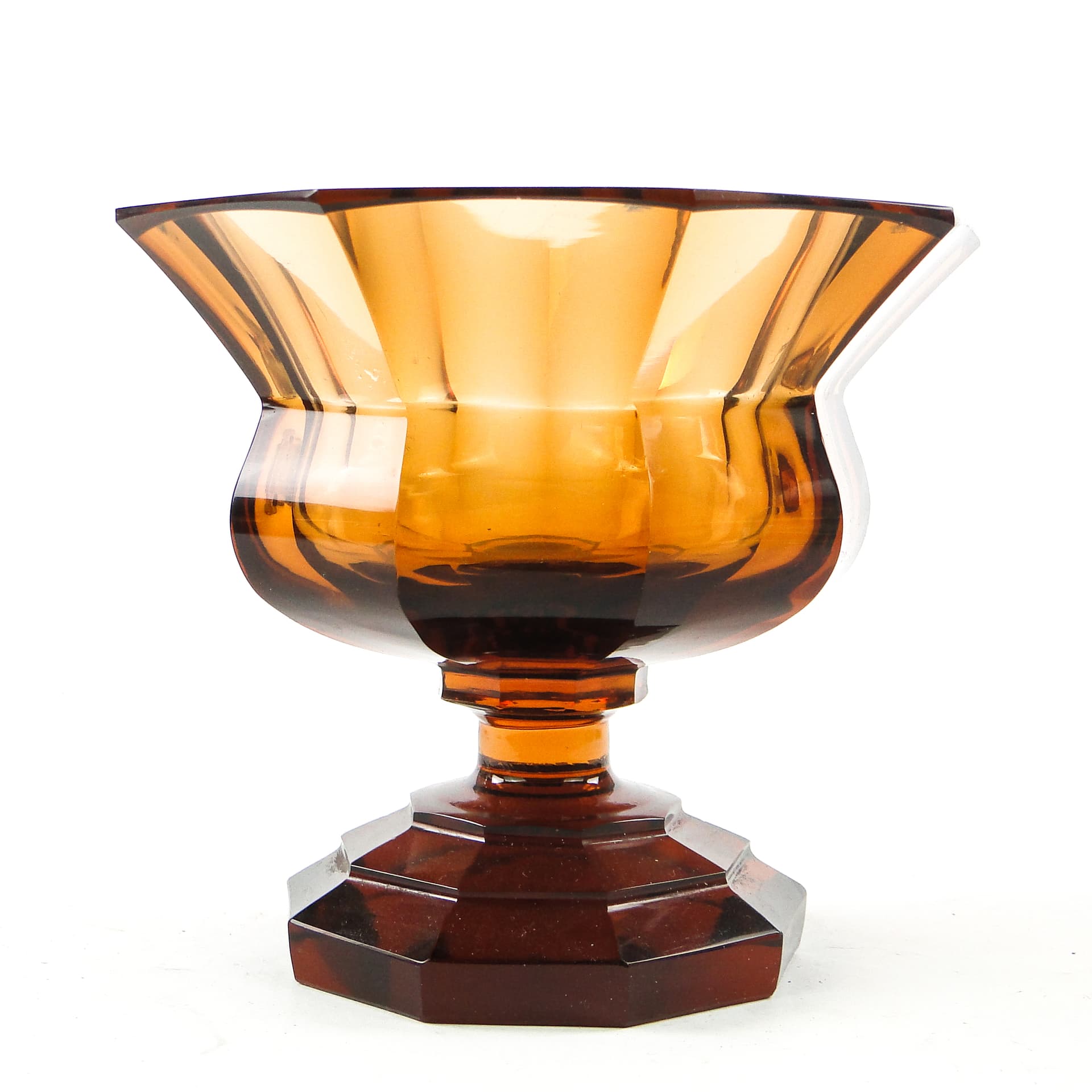 Cup, Art Deco, crystal, Moser, Czechoslovakia, 1930s. - 109799