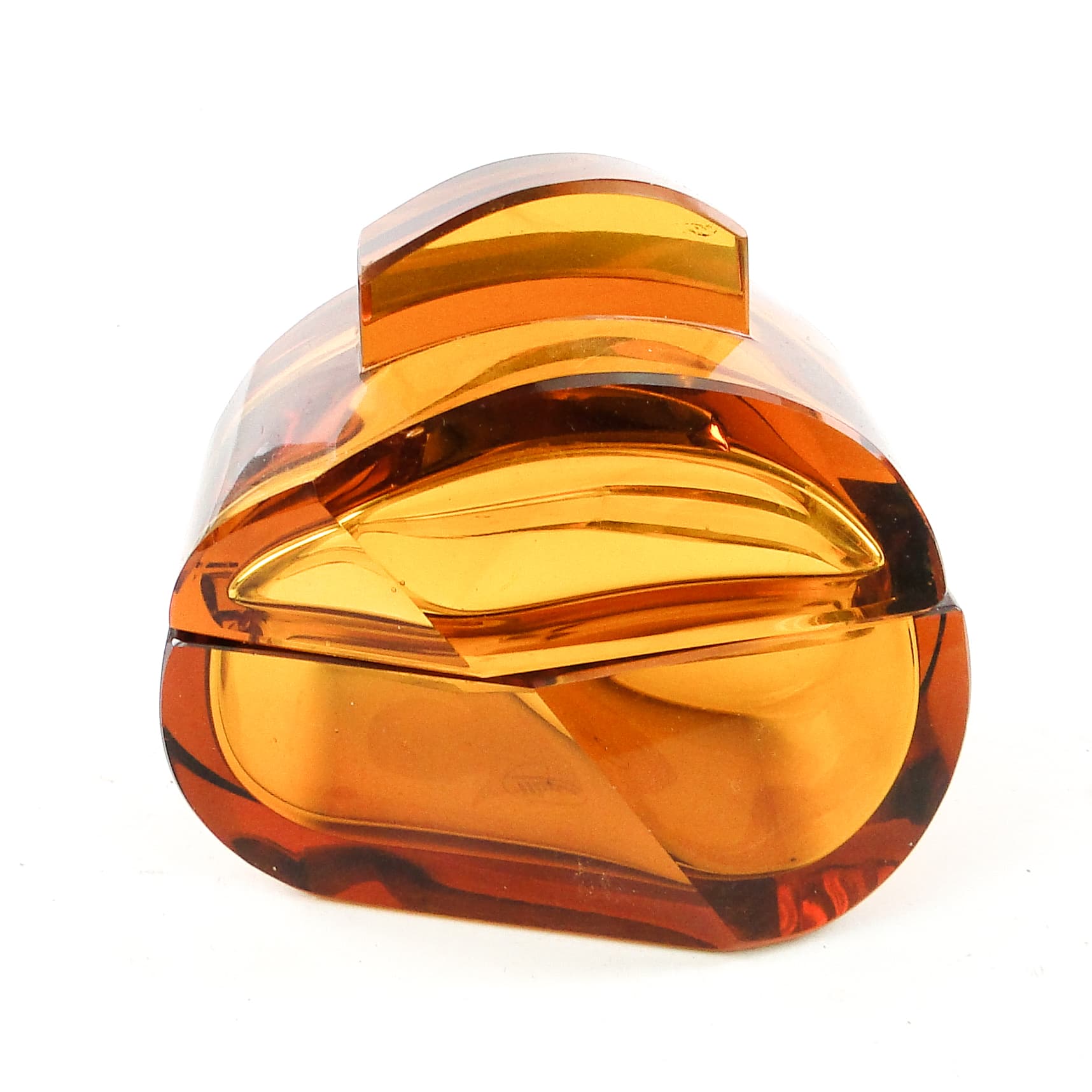 Bomboniera Art Deco, kryształ, Moser, Bohemia, Czechosłowacja, lata 30. - 109815