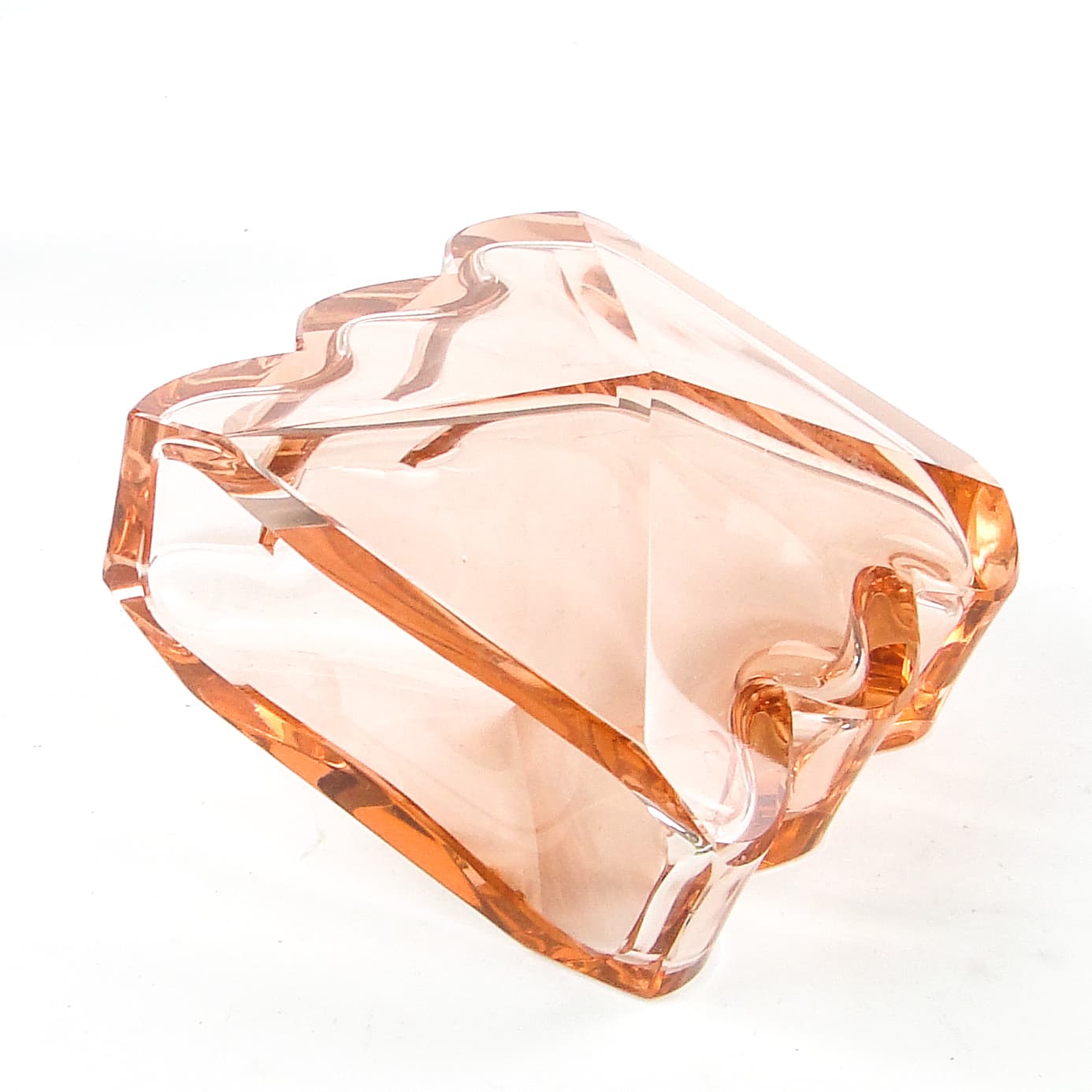 Wazon Art Deco, kryształ, Moser, Czechosłowacja, lata 30. - 109898