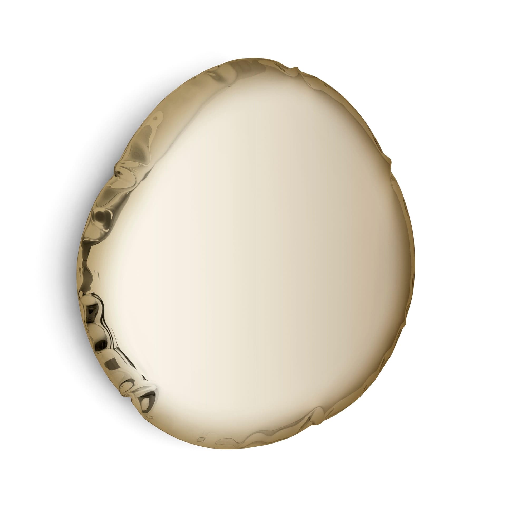TAFLA O wall mirror, golden, O6, Zieta Studio