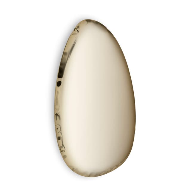 TAFLA O wall mirror golden O4.5, Zieta Studio - DIMENSION