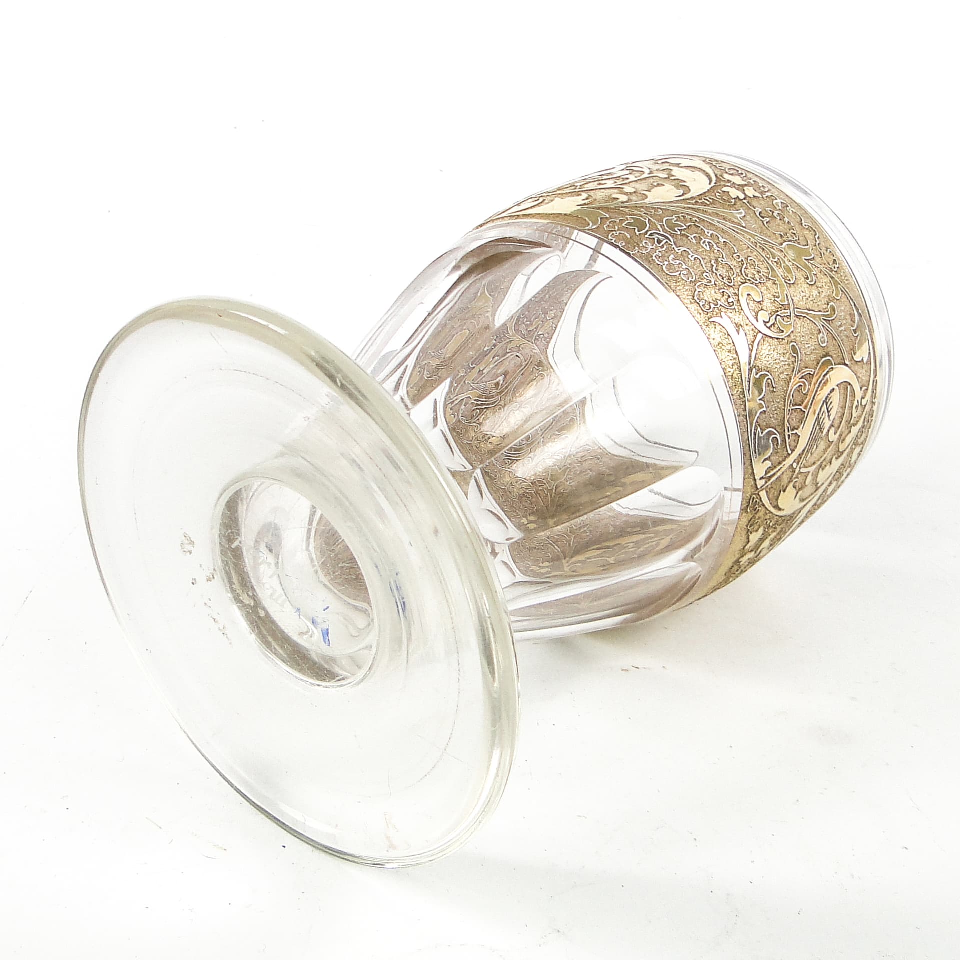 Art Deco bonbonnière, crystal, Czechoslovakia, 1930s. - 110009