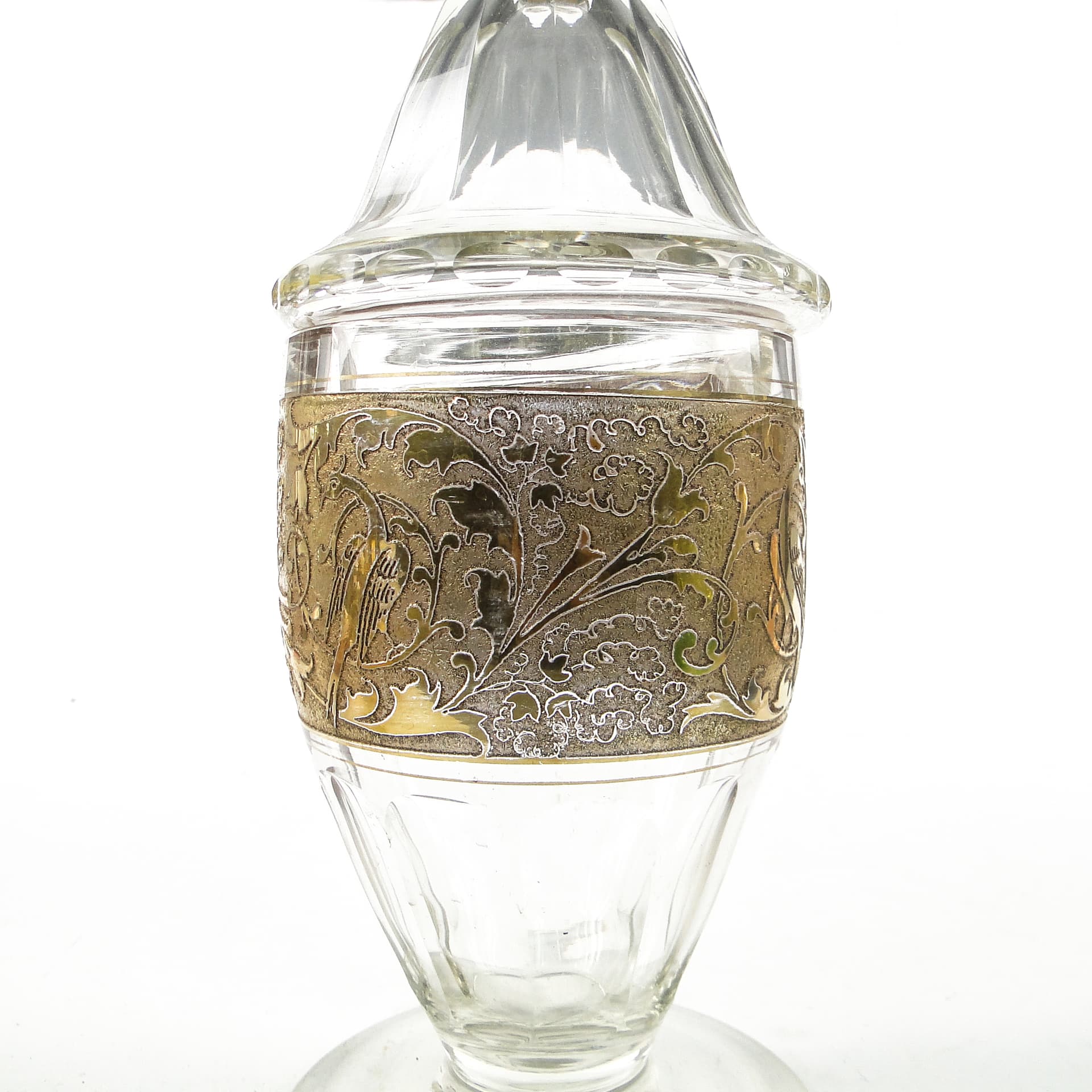 Art Deco bonbonnière, crystal, Czechoslovakia, 1930s. - 110018