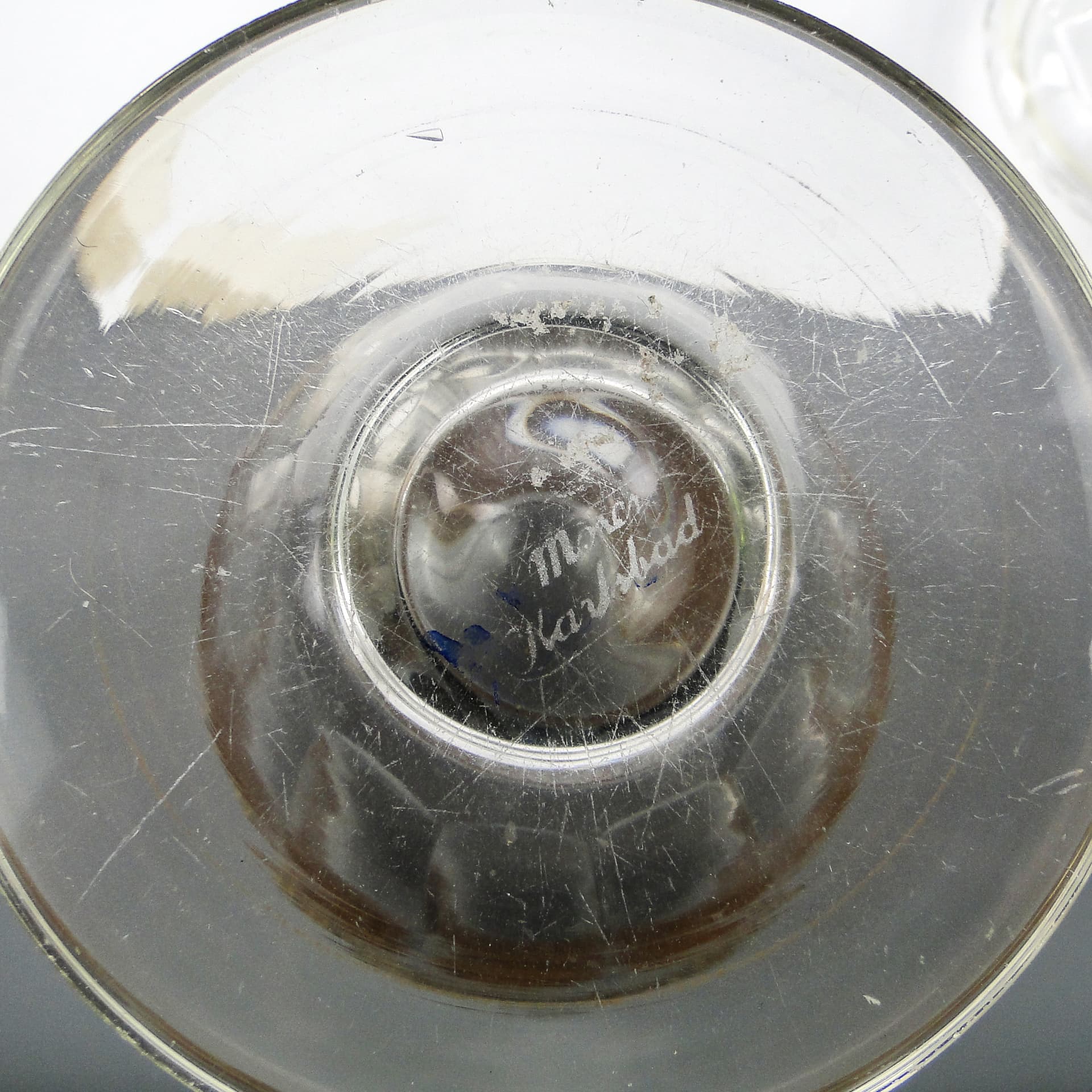 Art Deco bonbonnière, crystal, Czechoslovakia, 1930s. - 110012