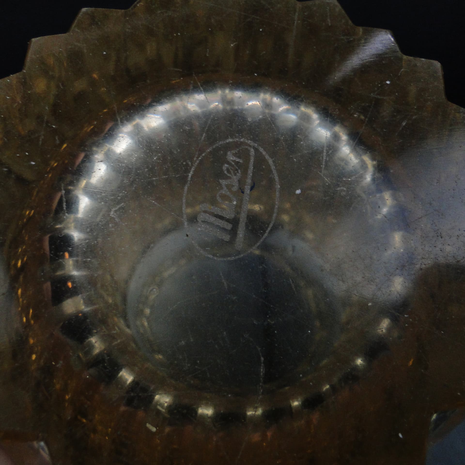 Wazon, Art Deco, kryształ, Moser, Czechosłowacja, lata 30. - 110100